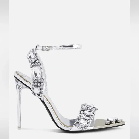 Jewelled heels NWT in box - Picture 8 of 14